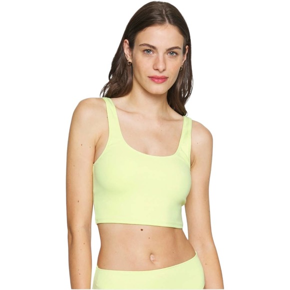 Good American Other - NWT Size 2 (M) Women's Good Scuba Swim Tank - Key Lime - Size Medium